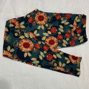 Lularoe Tall & Curvy Leggings - Fall Floral